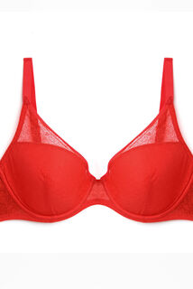 AMELIA soutien-gorge coques armatures ROUGE