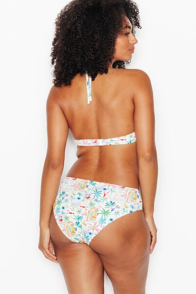 CULOTTE HAUTE MULTICO BLANC