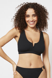 GALON MAILLOT DE BAIN BRASSIERE NOIR