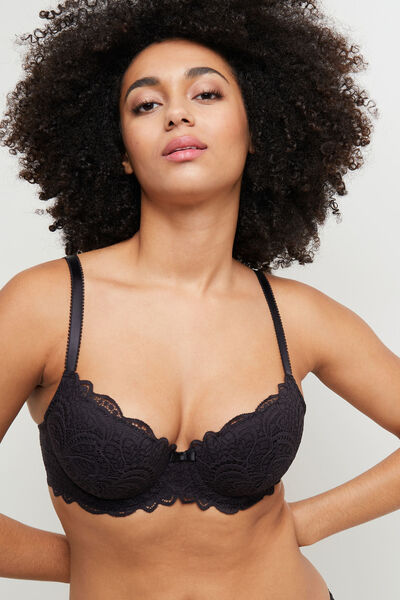 SOUTIEN-GORGE AMPLI EMBOITANT NOIR