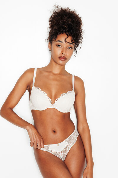 SOUTIEN-GORGE AMPLIFORME PUSH-UP BLANC