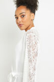 TINA DESHABILLE DENTELLE BLANC
