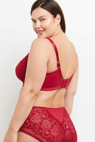 COLETTE+ SOUTIEN-GORGE SANS ARMATURES ROUGE