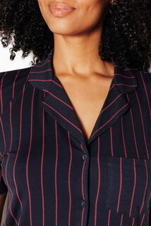 CAMILLE chemise manches courtes MULTICO GRIS