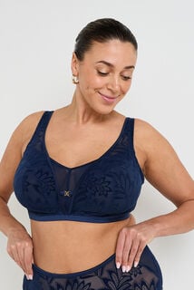 FANTINE SOUTIEN-GORGE SANS ARMATURES MARINE