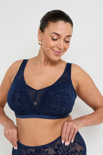 SOUTIEN-GORGE SANS ARMATURES MARINE