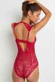 TRINITY BODY AMPLIFORME DENTELLE ROUGE