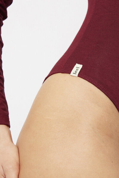 BODY MANCHES LONGUES BORDEAUX