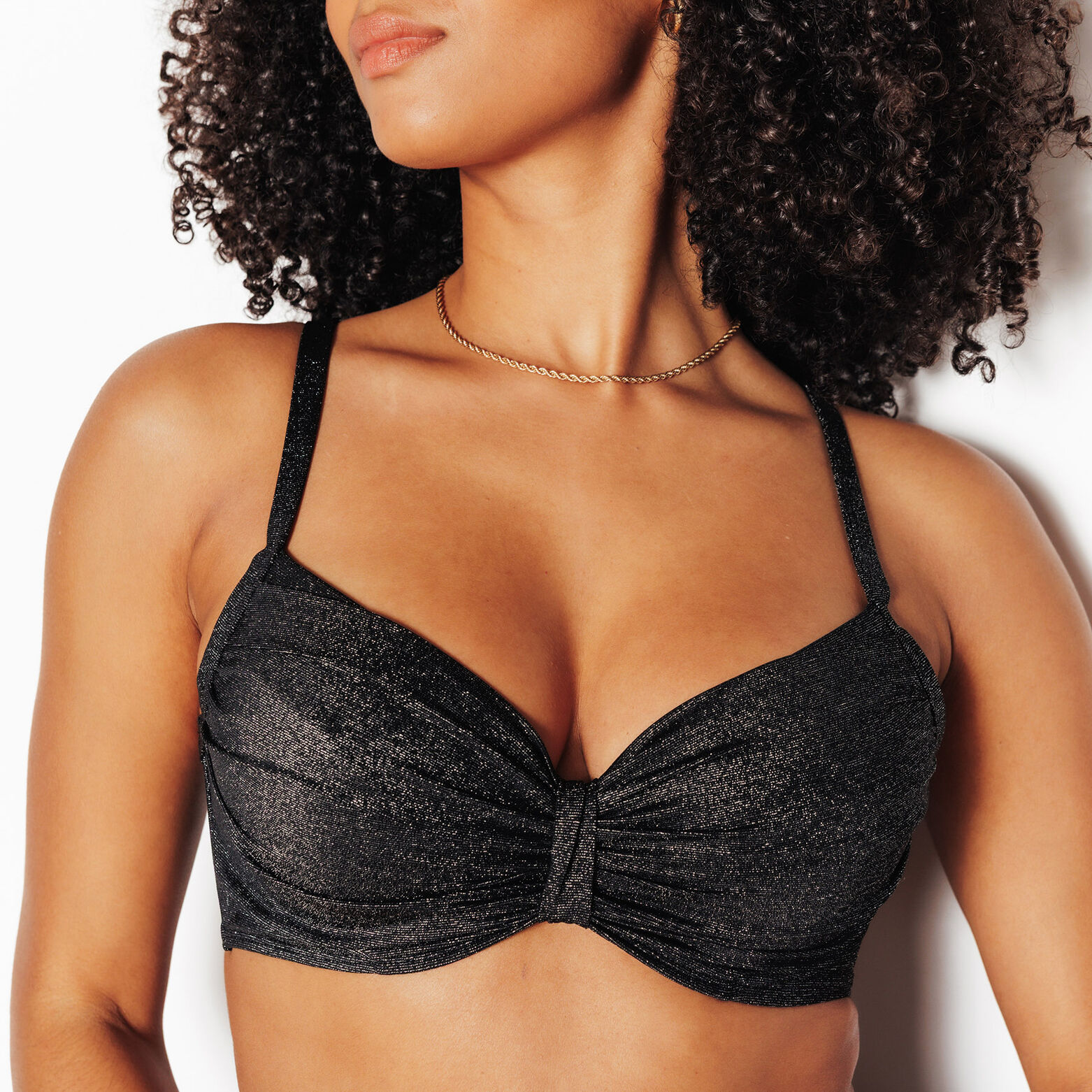 NESS Maillot de bain Ampliforme NOIR