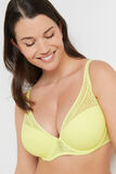 BEBE SOUTIEN-GORGE AMPLIFORME FOULARD JAUNE