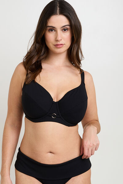 MALOU Maillot de bain Emboitant NOIR