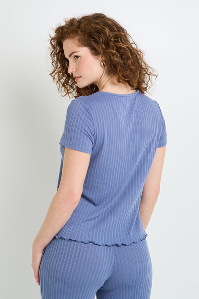Tee-shirt manches courtes BLEU
