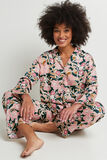 AROME CHEMISE DE PYJAMA VISCOSE VERT/ROSE