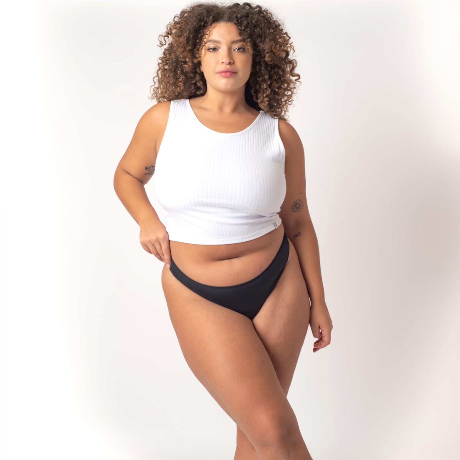 DOLIVIA TANGA MENSTRUEL PETIT FLUX MICRO NOIR