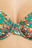 LAIKA MAILLOT DE BAIN CORBEILLE VERT