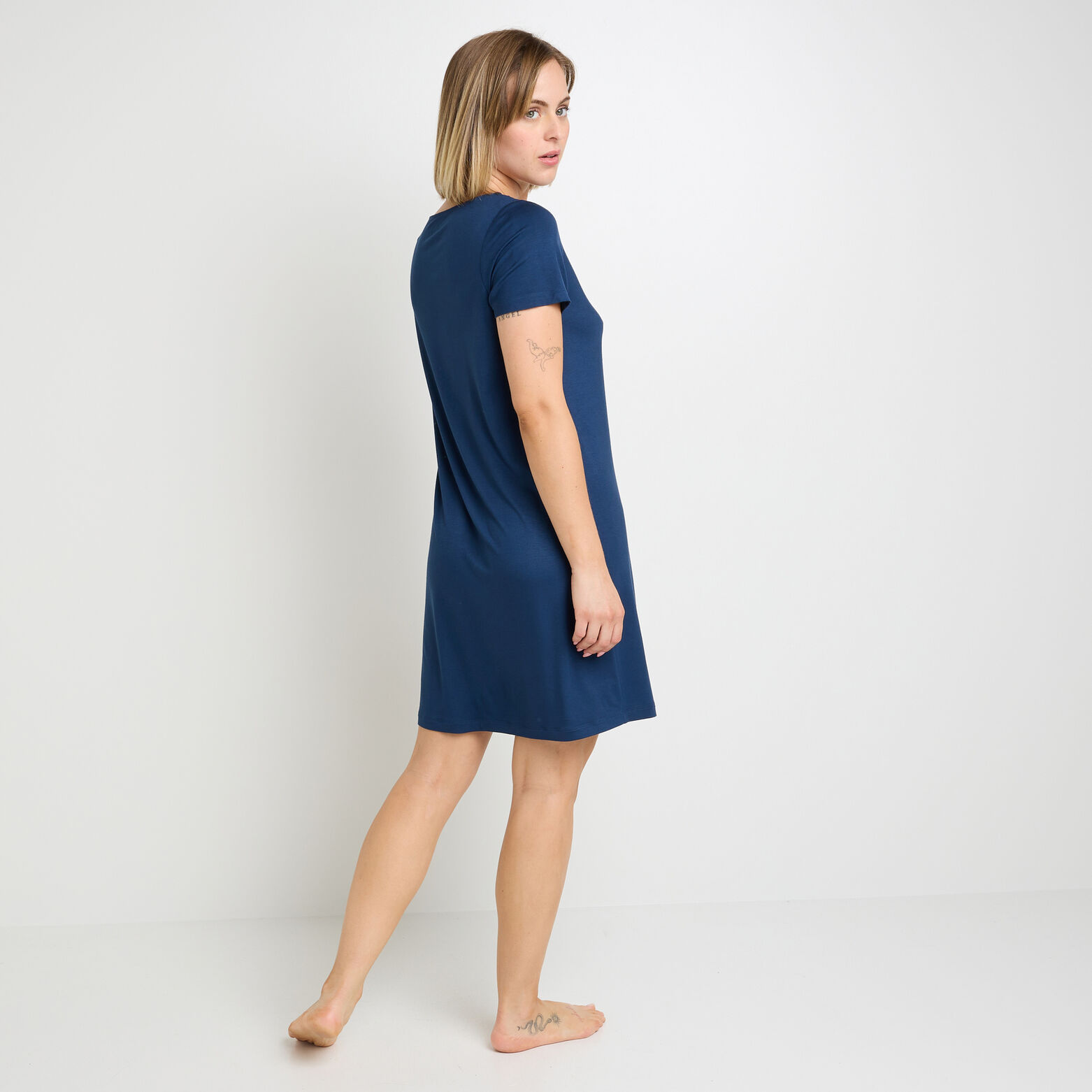 CAMILLE Chemise de nuit MARINE