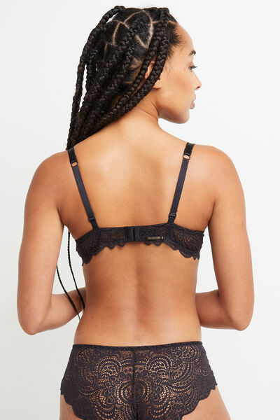 SOUTIEN-GORGE PUSH NOIR