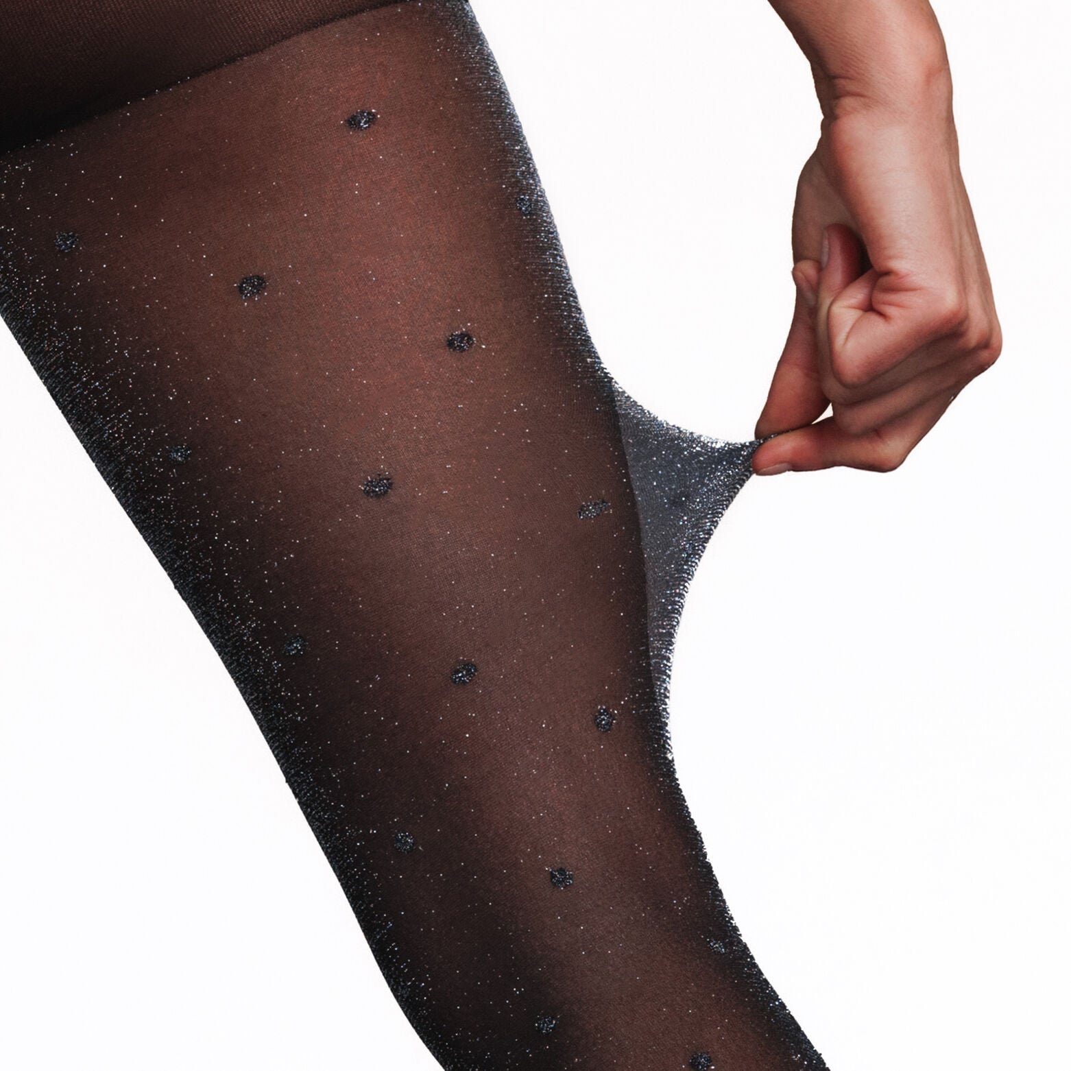 JINGLE COLLANT FANTAISIE 30 DENIERS NOIR