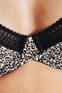 INFINITY SOUTIEN-GORGE EMBOITANT COTON MULTICO NOIR