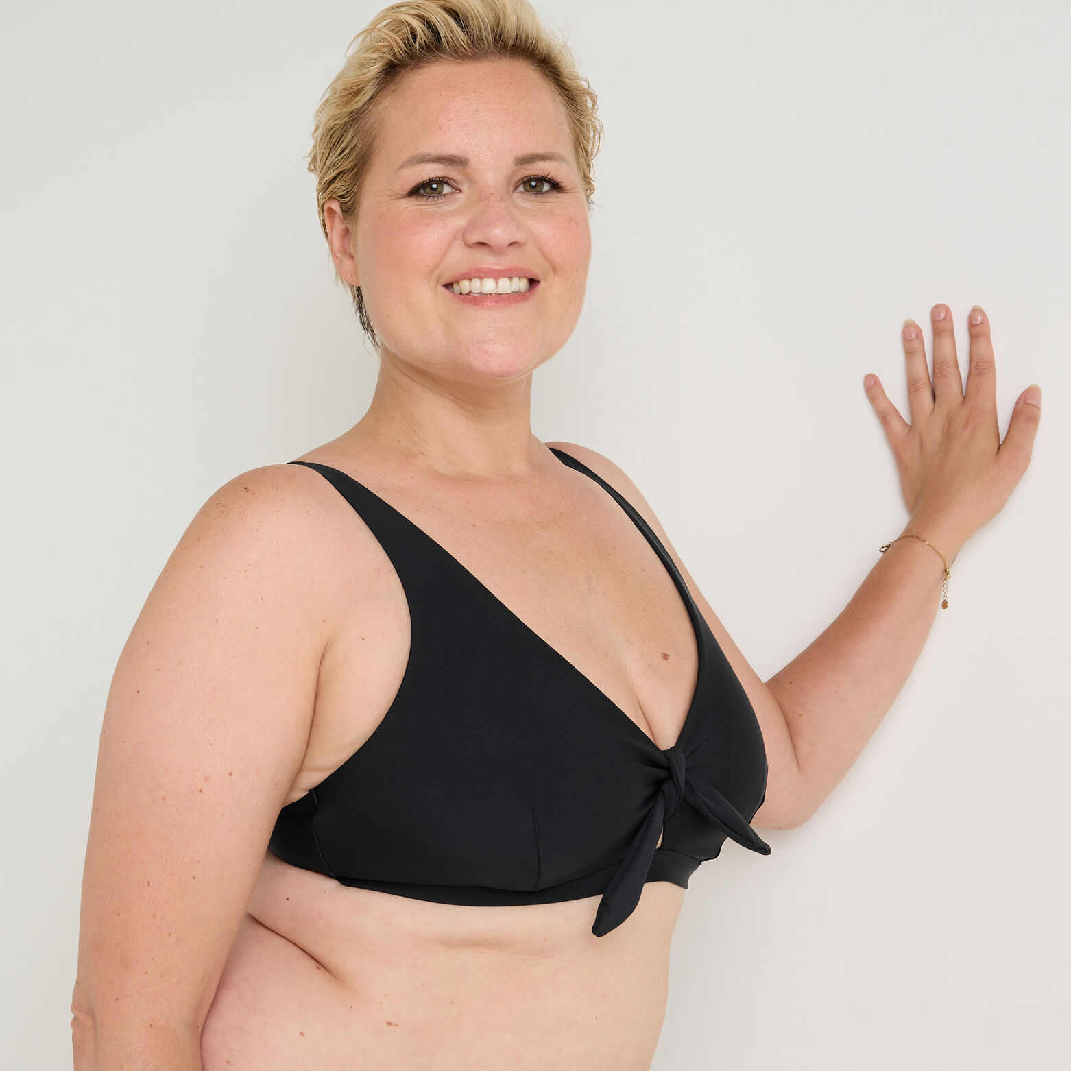 LESLIE MAILLOT DE BAIN TRIANGLE POST OP NOIR