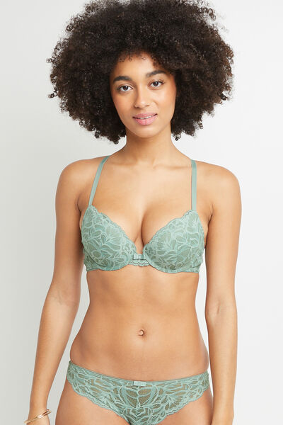 SOUTIEN-GORGE PUSH DENTELLE Vert clair