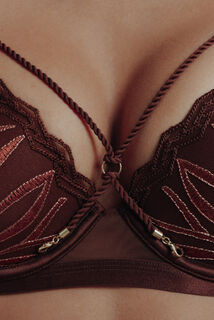 CIANE SOUTIEN-GORGE AMPLIFORME PLUNGE MULTICO MARRON