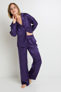 Ensemble FRIMOUSSE chemise & pantalon satin