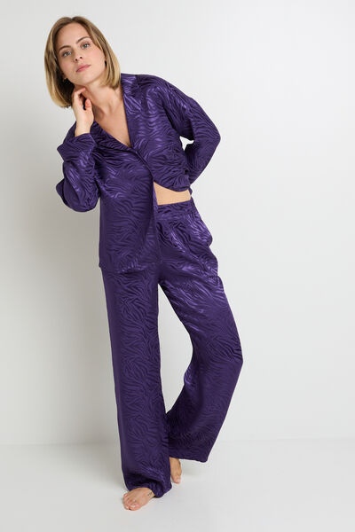 Ensemble FRIMOUSSE chemise & pantalon satin