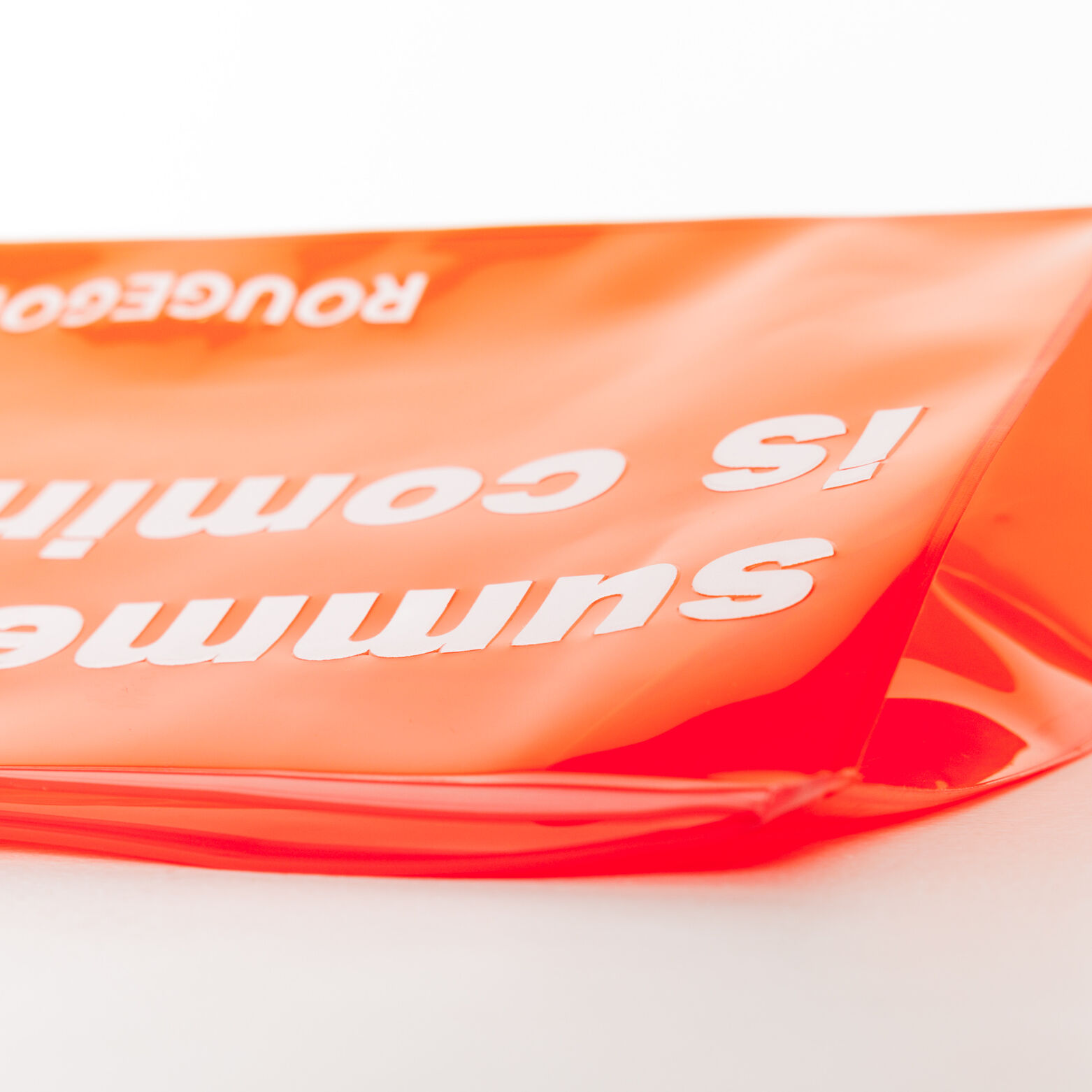 PALMETTE POCHETTE DE BAIN ORANGE