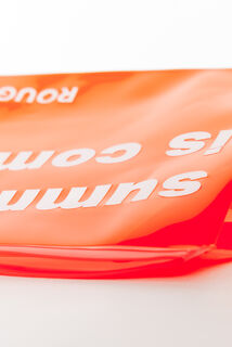 PALMETTE POCHETTE DE BAIN ORANGE