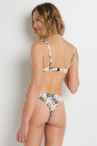 JIN MAILLOT DE BAIN BRESILIEN MICROFIBRE BLANC/ROSE