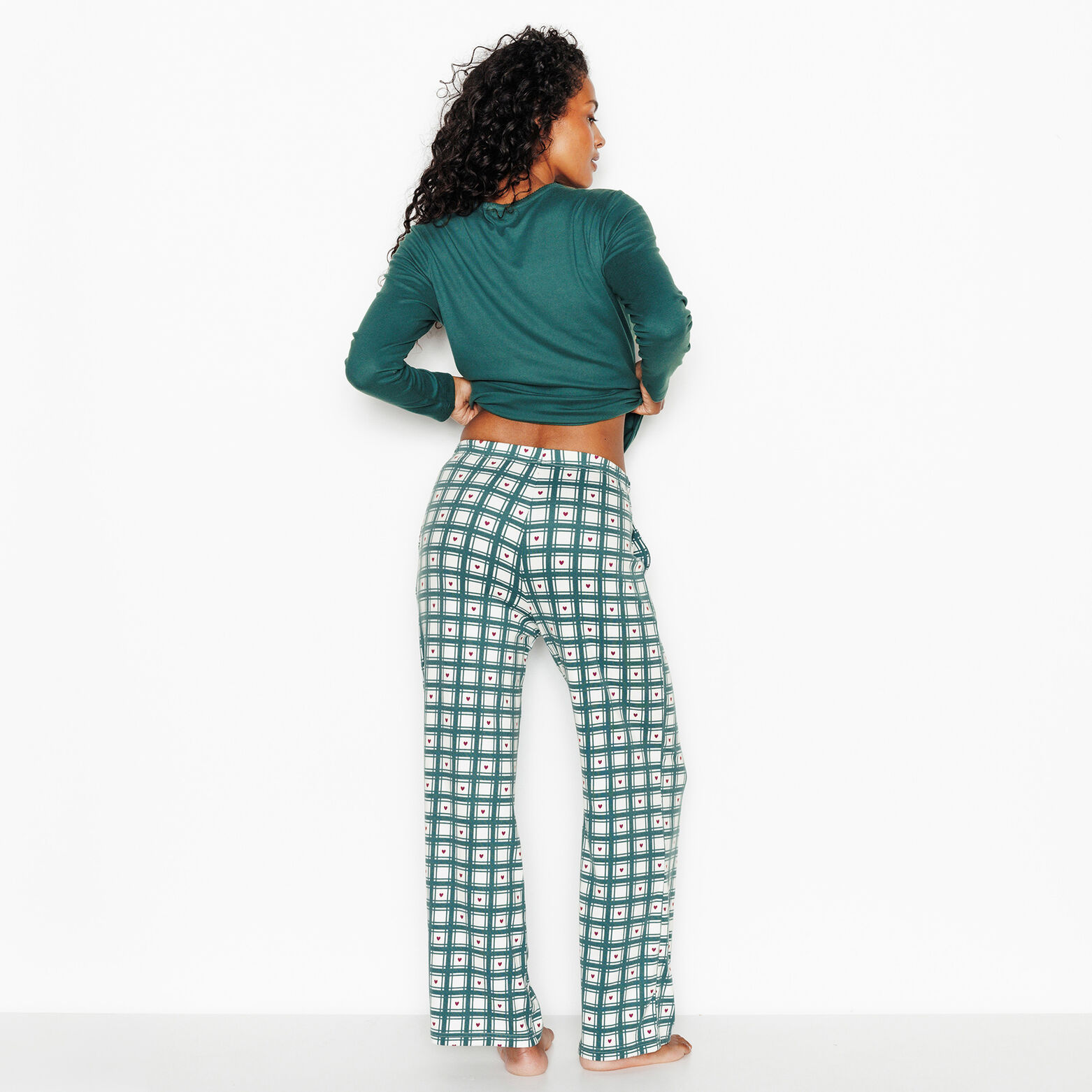 JOLISA PANTALON DE PYJAMA MULTICO VERT
