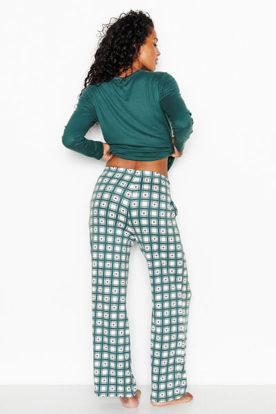 JOLISA PANTALON DE PYJAMA MULTICO VERT