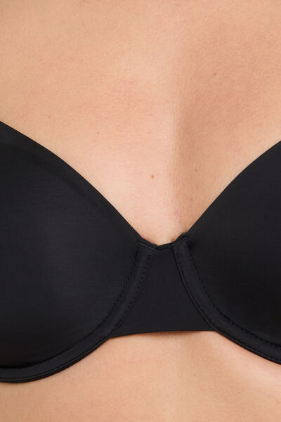 SOUTIEN-GORGE EMBOITANT MICROFIBRE NOIR