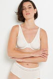 ALBA SOUTIEN-GORGE FOULARD ECRU