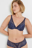 ANDREA SOUTIEN-GORGE AMPLI FOULARD MARINE