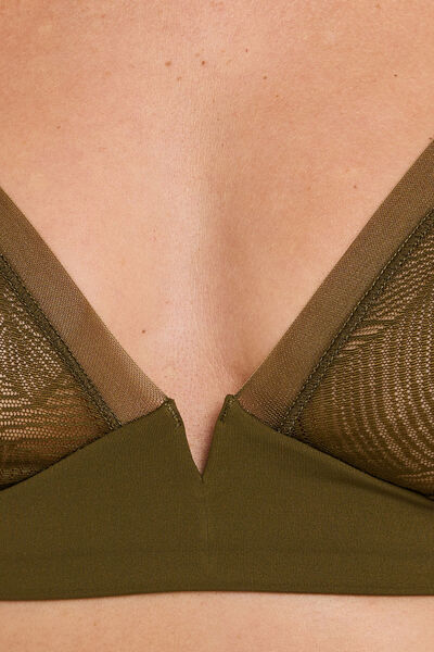 SOUTIEN-GORGE SANS ARMATURES KAKI