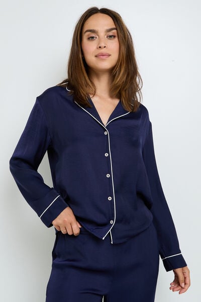 HADAMA CHEMISE MANCHES LONGUES BLEU