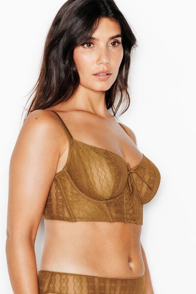 JO SOUTIEN-GORGE BUSTIER CORBEILLE OCRE