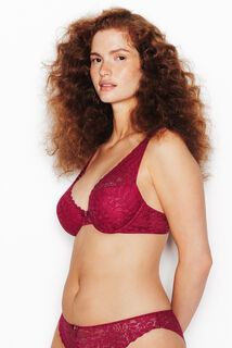 ISADORA SOUTIEN-GORGE AMPLIFORME FOULARD BORDEAUX