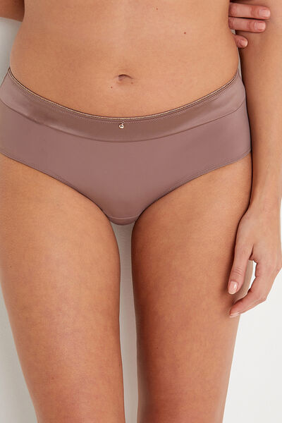 SHORTY MICROFIBRE TAUPE