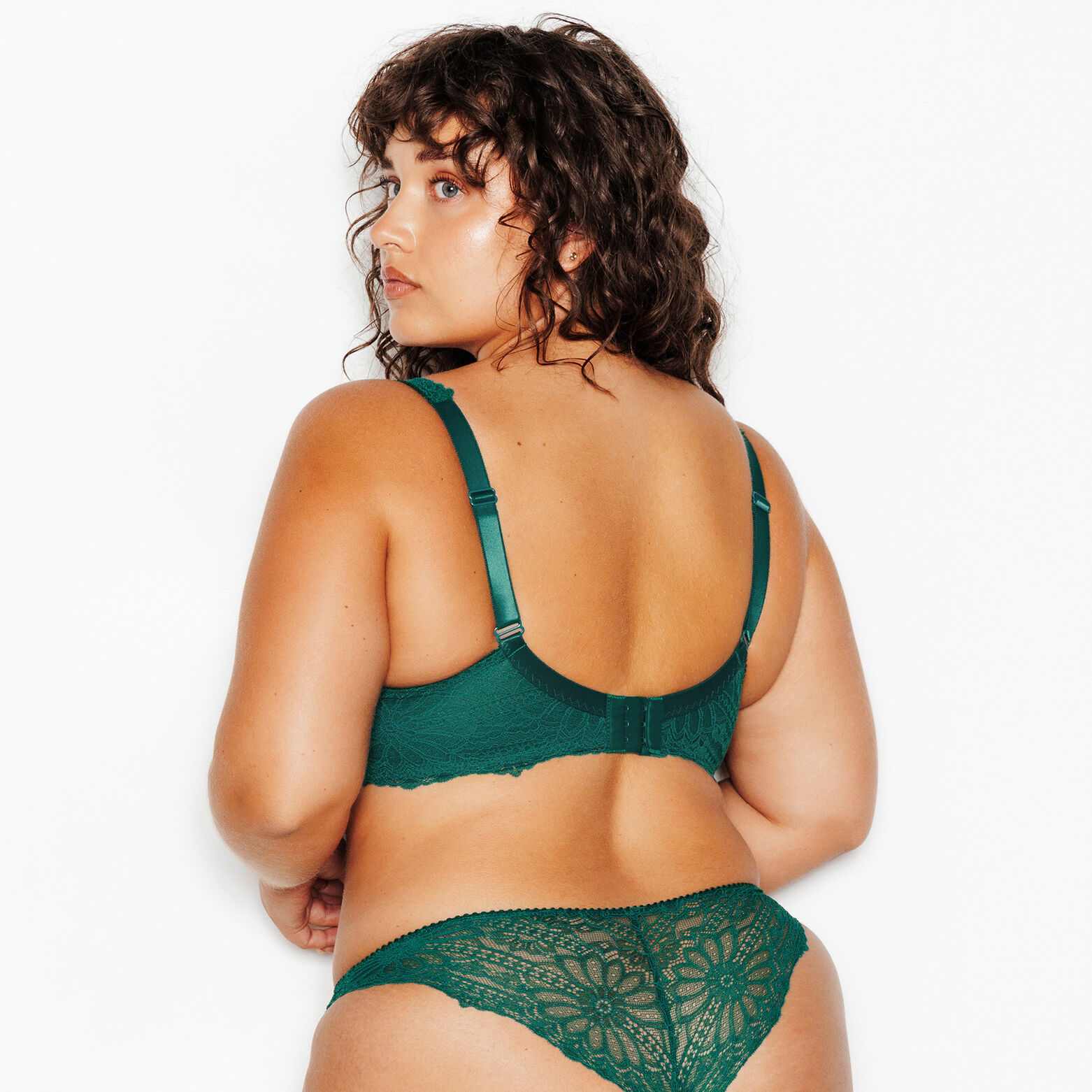 JANNEL SOUITEN-GORGE SANS ARMATURES VERT FONCE