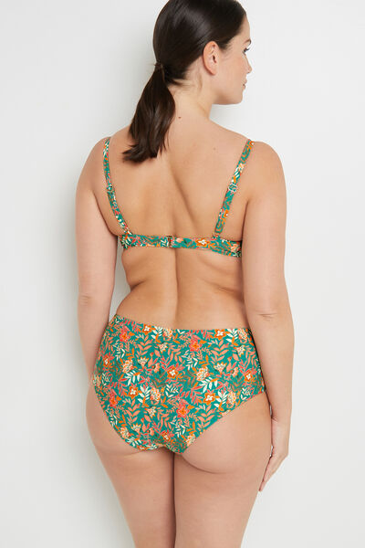 LAIKA MAILLOT DE BAIN CULOTTE HAUTE VERT