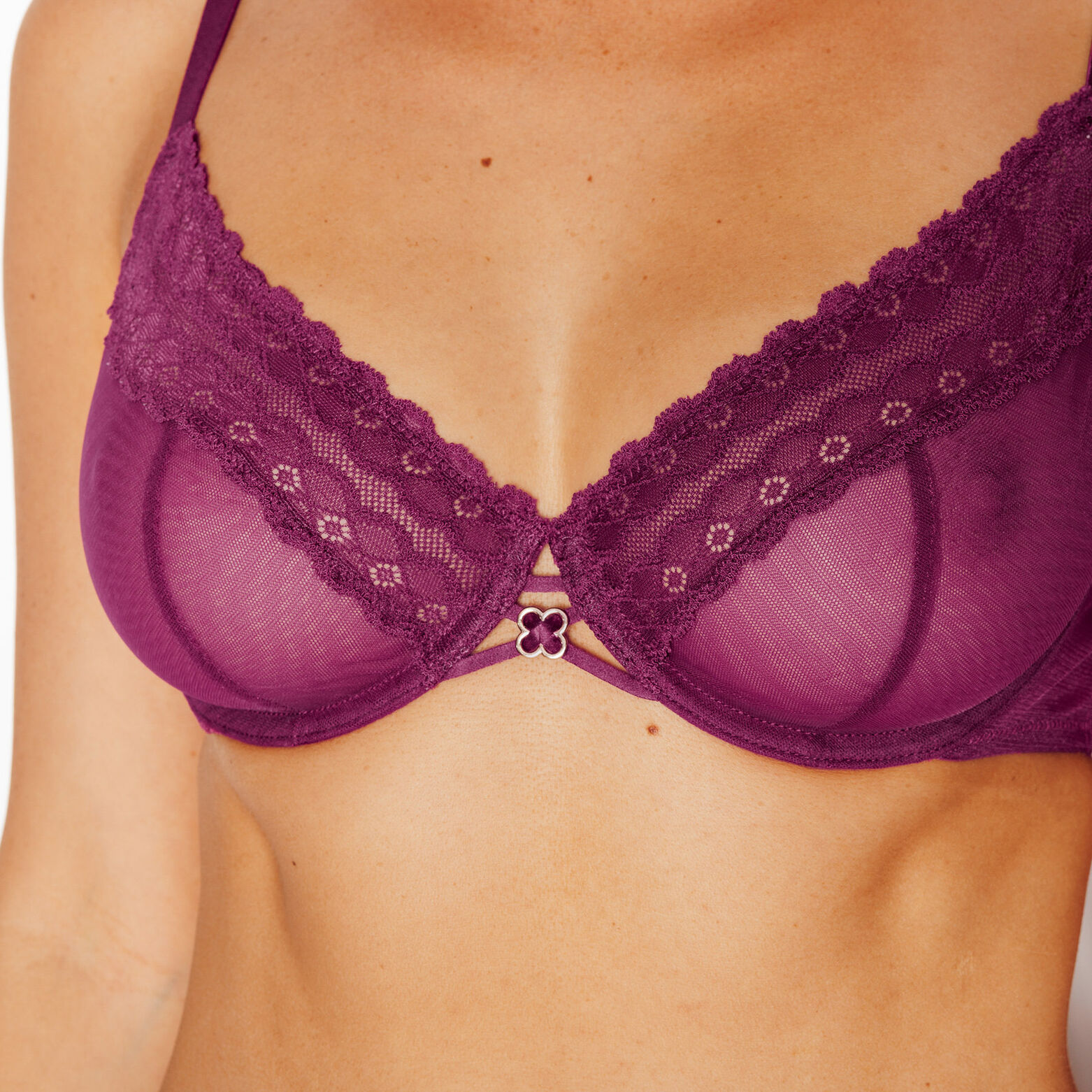 JESS SOUTIEN-GORGE EMBOITANT BORDEAUX