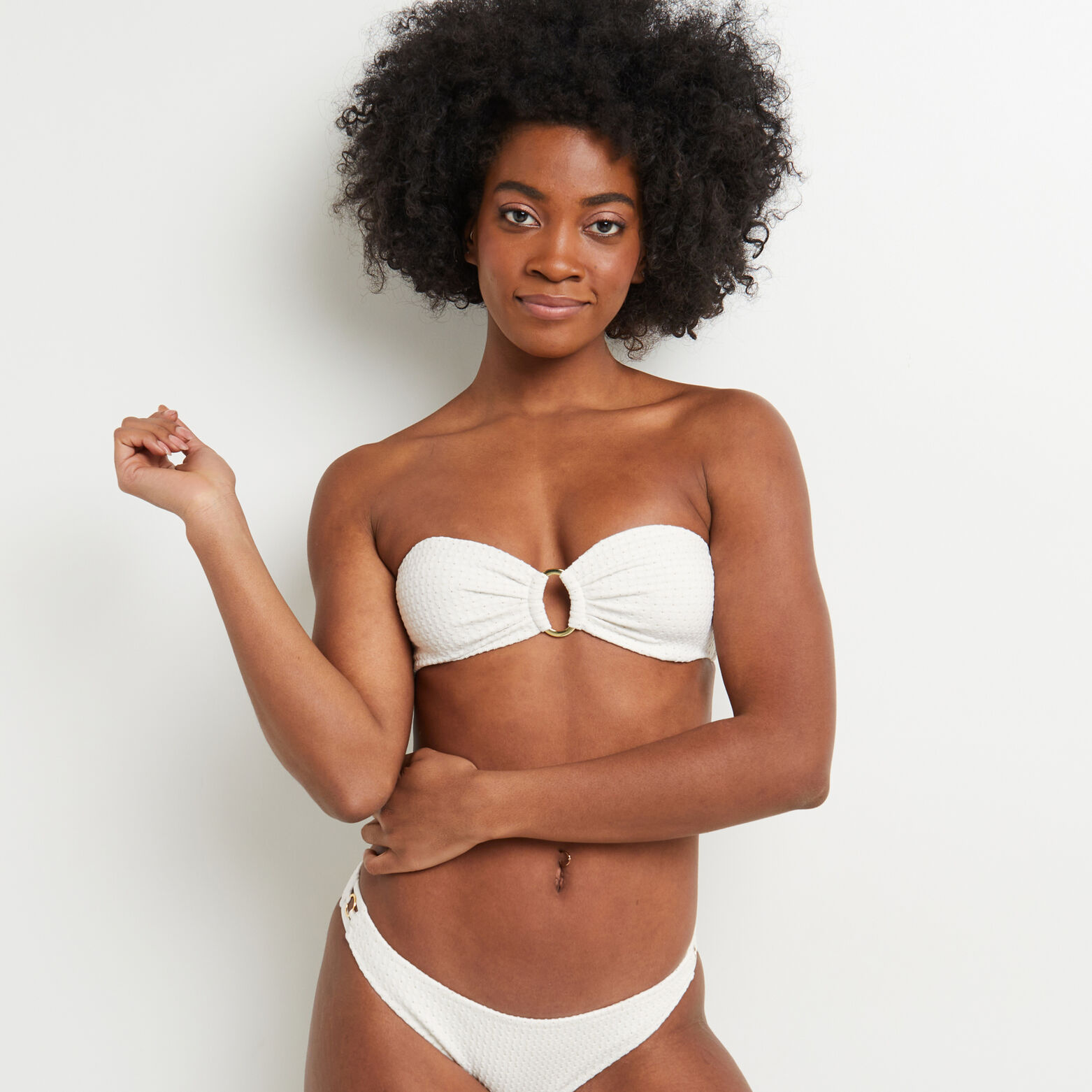 MAUD MAILLOT DE BAIN TRIANGLE BLANC