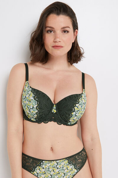 SYARA SOUTIEN-GORGE AMPLI EMBOITANT IVOIRE/KAKI