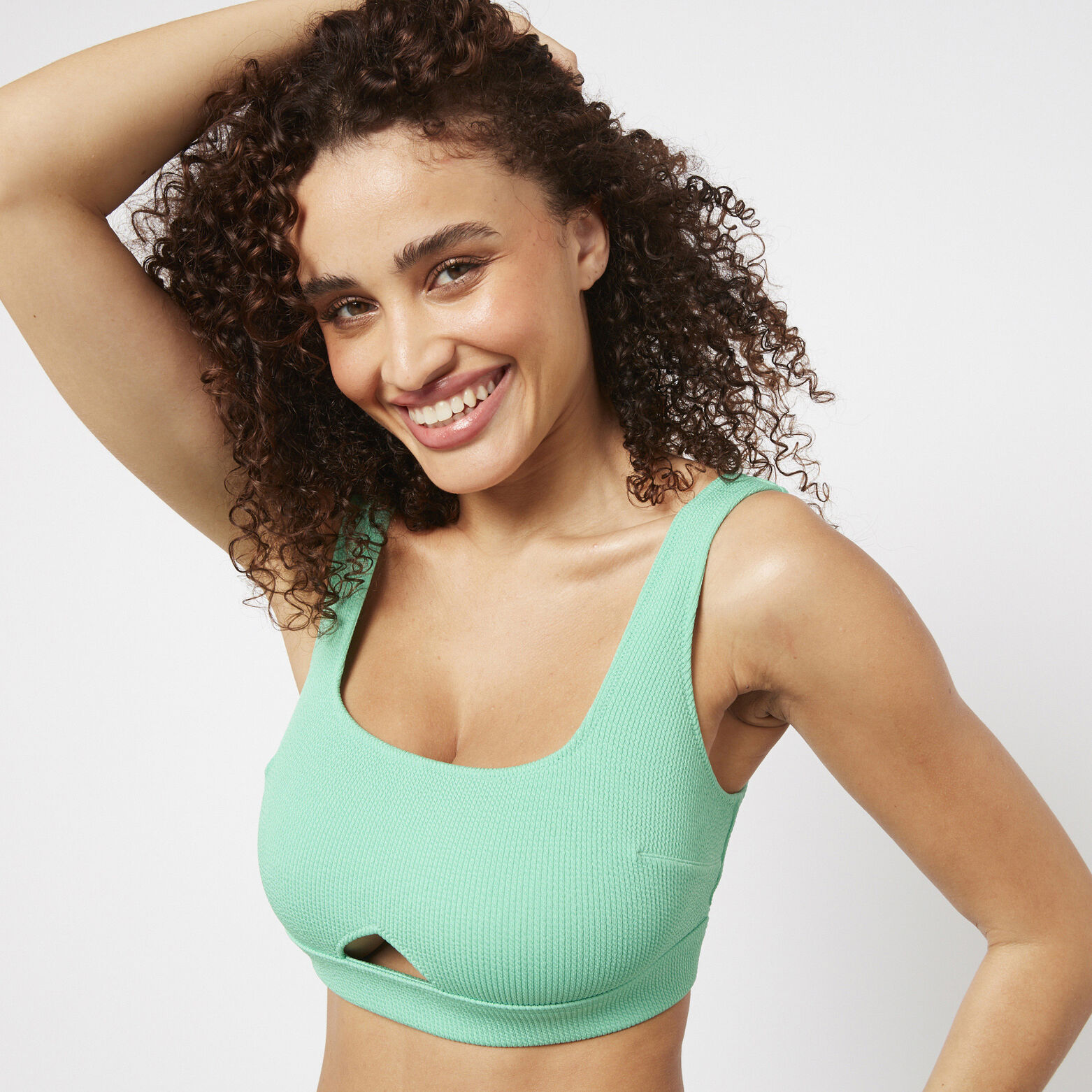 GIRL MAILLOT DE BAIN BRASSIERE VERT D'EAU