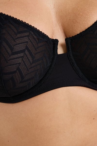 FANFAN SOUTIEN-GORGE CORBEILLE DENTELLE NOIR