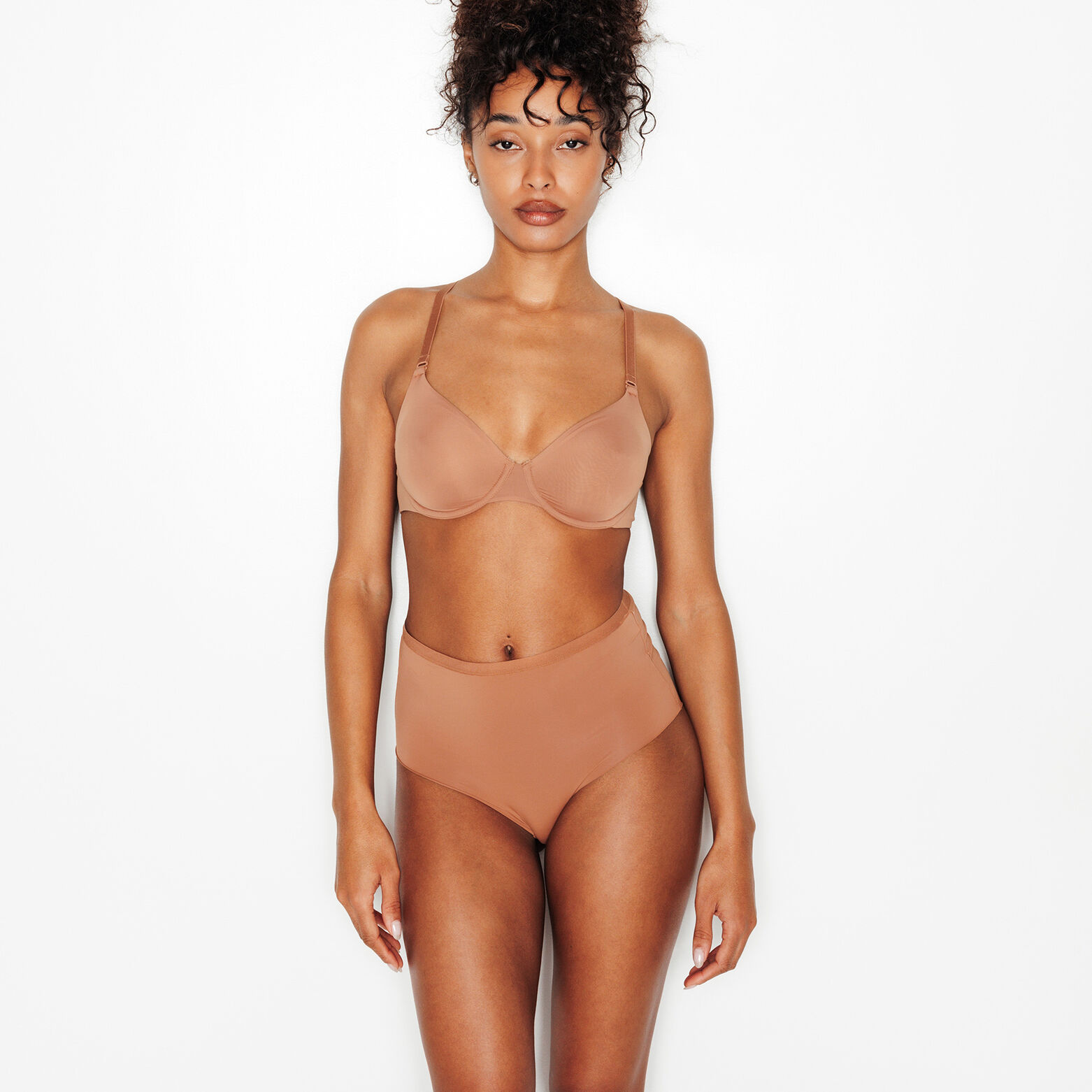 PERFECT CULOTTE TAILLE HAUTE MICROFIBRE PEAU BRONZEE