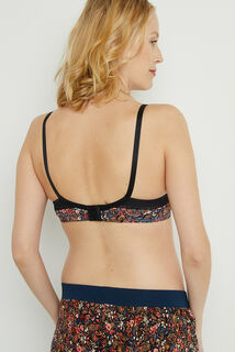 SALOME SOUTIEN-GORGE AMPLI ALLAITEMENT NOIR/BLEU